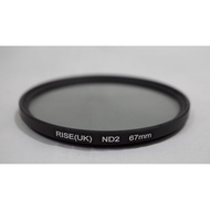 67mm ND 2 - Rise UK Neutral Density ND2 Filter 67 mm