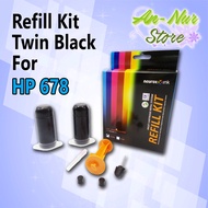 Neurox Ink Refill Kit  (Black) HP 678BK for Printer HP 2515