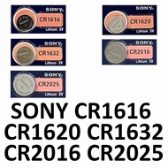 [MOQ 30] SONY CR1616 CR1620 CR1632 CR2016 CR2025 Lithium Battery 3V