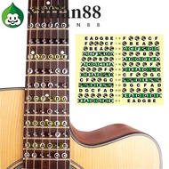XUTIAN Guitar Note Sticker Learning Guitar Accessories Frets Note Decal Musical Scale Electric Guita