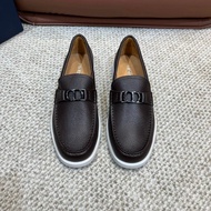 1: 1 Dior Dior 2025 Counter New Style DI Men's Shoes Genuine Leather Breathable Low-Top Leather Shoe