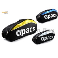 Apacs 2 Compartments Padded Partial Thermal Badminton Racket Bag D2607-NG