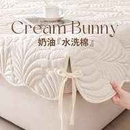 Cream Style Cotton Sofa Cushion Cover 1 2 3 4 Seater L Shape All-season Universal Anti Slip Sofa Cover New Seat Cushion Cover Sofa Towel Slipcover