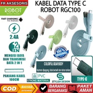 ROBOT RGC100 TYPE C Data Cable TYPE C Cable 2.4A 1M Original Data Cable