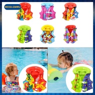 [mcqlqmwu] Kids Inflatable Swim Vest Kid Life Jacket for Water Sports Surfing Kayaking