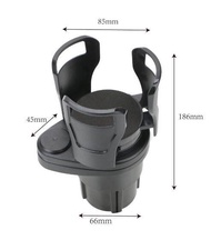 Car Drink Holder Adjustable Car Cup Holder Bottle Drink Cup Expand Adapter Base Tray DIY Pemegang Mi