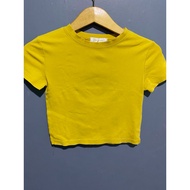 Yellow Crop Top