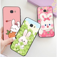 Samsung c9 / c9 pro / a9 / a9 pro case with cute white rabbit print
