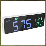 DM1306D Digital Decibel Sound Meter Smart Wall Mounted Noise Detector 30-130DB Temperature and Humid