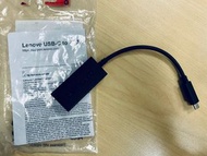 Lenovo VGA to Usb C adaptors
