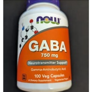 GABA Supplement 750mg – 100 Veg Capsules (Calm & Relaxation Support)
