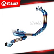 Raven Yamaha R25 Exhaust Header Spiral (Blue)