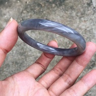 【Lost and find】冰烟紫 和田玉 手鐲 55