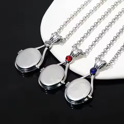 TV Show H2O Just Add Water Cosplay Necklace Mermaid Locket Pendant Necklace for Women Men Choker Jew