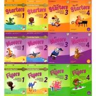 Sách Cambridge English Starters Movers Flyers Authentic Examination 2018-2022 - Level 1234 - Khổ A4 