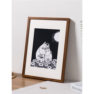 Solid Wood Picture Frame Empty Frame Mounting 4KK Wooden Photo Frame Size Wall-Hanging Photo Frame A