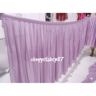 / TABLE DECORATION / TABLE SKIRT RIPEL TABLE SKIRT 100CM HEIGHT X 300CM LENGTH