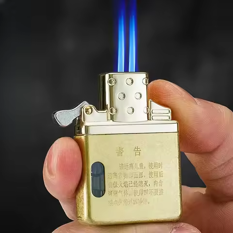 Zorro Original Butane Gas Insert Movement Accessories Replace Inner Liner Windproof Single Double Je