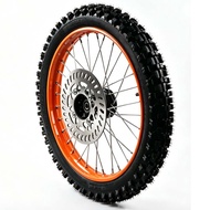 17'' Front Wheel 70/100-17 2.75-17 Tire Inner Tube Assembly for 125cc 140cc Dirt Pit Bike KLX125 KX8