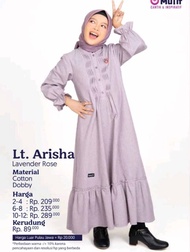 #GAMIS ANAK LEBARAN 2026 MODEL TETBARU#MUTIF#