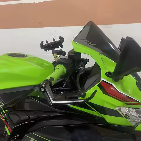 For Ninja 400 500 ZX-4R/RR ZX-6R Z900 Z1000 ZH2 Motorcycle Accessories Brake Handle Protects CNC Han