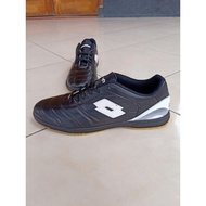 HITAM Black LOTTO Futsal Sports Shoes jumbo size 45-47