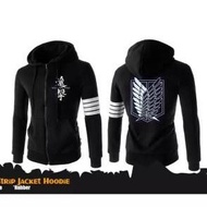 Aot attack on titan SNK 4 strip navy anime Jacket