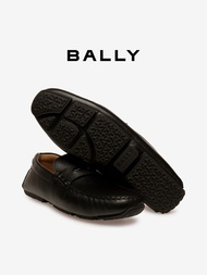 BALLY/ Barry 2023 new men's black leather driving shoes 6303272