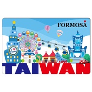 [Easycard Sticker] Taiwan Blue Attractions Sightseeing Travel Easycard/e Cartoon/icash/Membership Ca