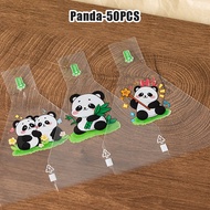 50 Lembar Plastik Bento Onigiri Segitiga Nasi Sushi Plastik Onigiri Packaging Kertas Bungkus Bento F