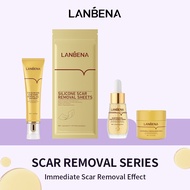 LANBENA Scar Removal Series Acne Pimpe Marks Scar Removal Gel Cream Stretch Marks Remover Serum Reus