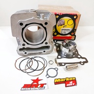 BRT CAST IRON FORGED PISTON DOUBLE COOLER 62 NMAX TURBO NMAX NEW AEROX ALPHA 62MM 62 MM BOREUP BLOCK