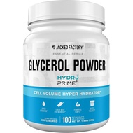 Jacked Factory Glycerol Pump Powder - Cell Volume Hyper Hydrator with HydroPrime Glycerol Powder to 