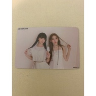 LE SSERAFIM SAKURA EUNCHAE KPOP LOMOCARD