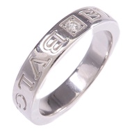 BVLGARI 18K白金B.zero 1 Ring鑽石戒指US#5