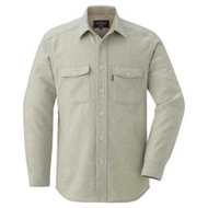 M/L 日本 Mont-bell Wool Shirt 男款 羊毛保暖長袖襯衫-白 1114126 特價4608
