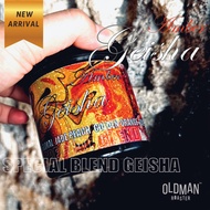 เมล็ดกาแฟ  " เกอิชา "AMBER GEM GEISHA  SPECIAL BLEND (คั่วอ่อน) by OLDMAN ROASTER