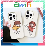 Iphone TPU case with soft leather pattern for stone couple 6/6splus/7/8/plus/x/xs/11/12/13/14/15/16/