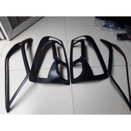 A1 Headlight trim & rear matte black Navara 2015-2020 a2