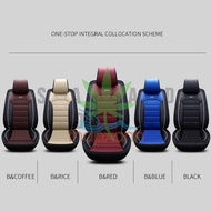 Áo Ghế Ô Tô Áo Ghế Xe Hơi Bọc Da Ghế Xe A30 (5 Ghế 4 Gối)_ Đen - Beige