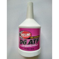 Redline D6 & D4 ATF Fully Synthetic, 1 quarts or 945ml