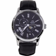 Orient SAK00004B0 AK00004B Automatic Black Leather Sun &amp; Moon Watch