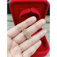 Cincin Permata Emas Suasa 375/18k