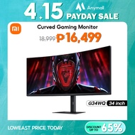 Xiaomi Redmi G34WQ 34 inch Curved Gaming Monitor WQHD Ultrawide Display 180Hz AMD Free Sync 1500R