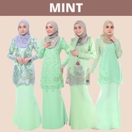 💥NEW ARRIVAL💥 BAJU KURUNG LACE EXCLUSIVE IN MINT GREEN KURUNG PAHANG/ KURUNG MODEN/ MINI KURUNG READY STOCK