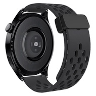 ฐานซิลิโคนแม่เหล็กพับได้สำหรับสายคาด Xiaomi Mi Watch 2 pro/S3/S2 42 46mm/S1/S1 Pro/S1 Active สายนาฬิกา xiaomi mi watch color 2/miwatch color Smart Watch สายซิลิโคนเดิม