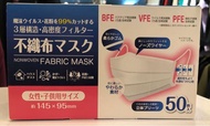 日本🇯🇵3層口罩 BFE PFE VFE 99%