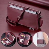 Zipper Wallet PU leather Flip phone Case for Samsung Galaxy S25 S24 S22 Ultra Plus FE Edge Card slot