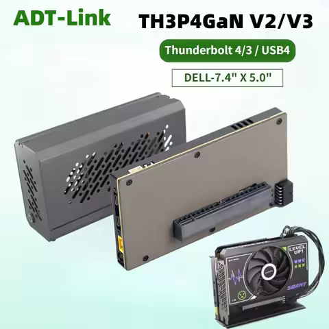 TH3P4GaN V2 V3 Thunderbolt 3/4 USB4 Graphics Card Docking Station Dock Notebook TB3 TB4 Video Card f