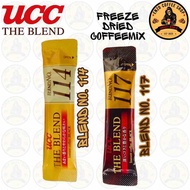 UCC THE BLEND FREEZE DRIED COFFEE - BLEND NO 114 & 117 - INSTANT COFFEEMIX DRINK - SINGLE SACHET